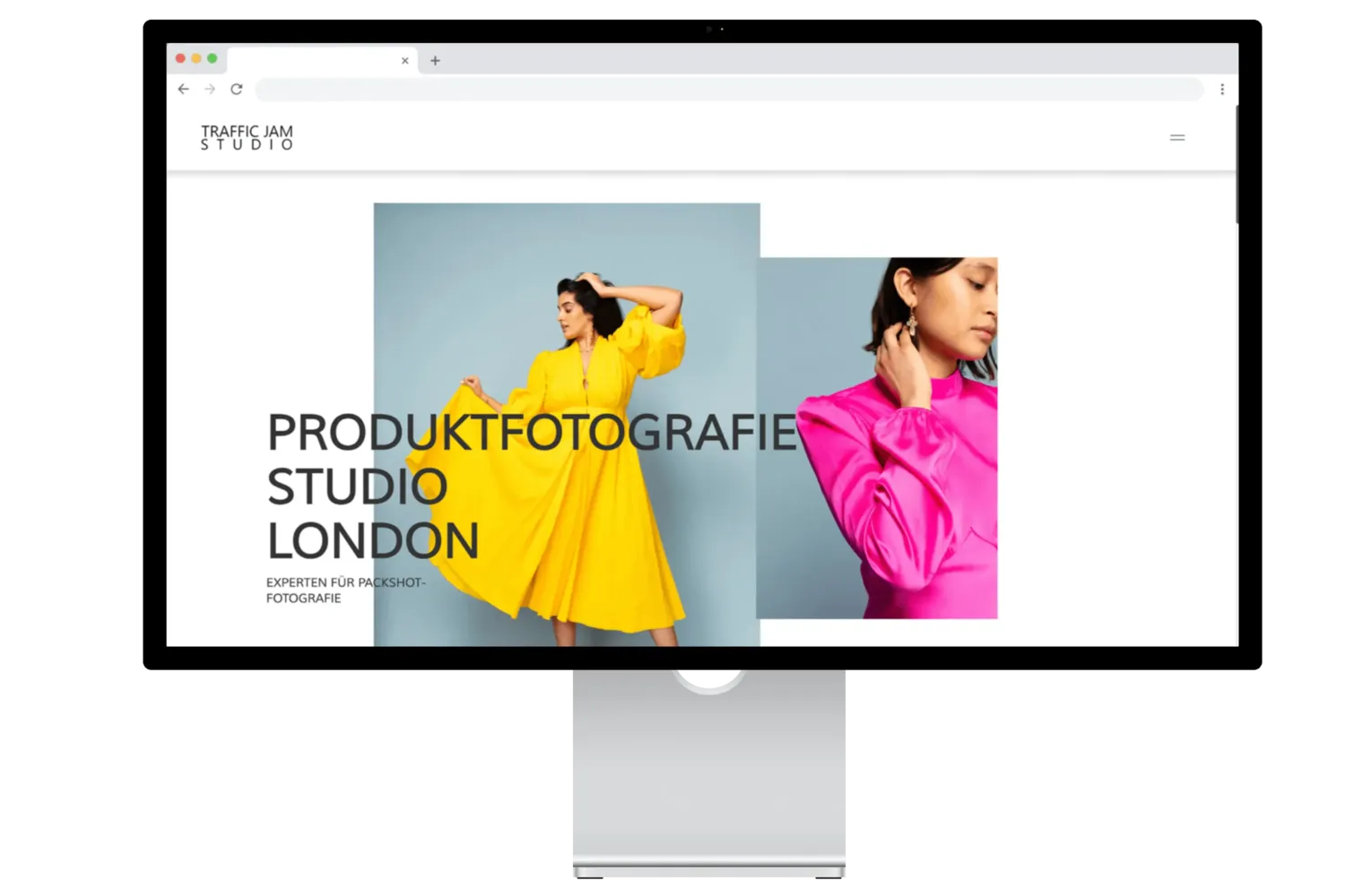 Referenz Website Studio Display